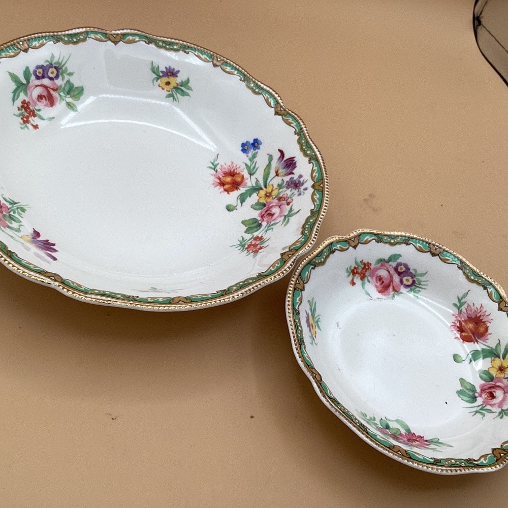 Old Staffordshire Johnson Bros China Malvern pattern